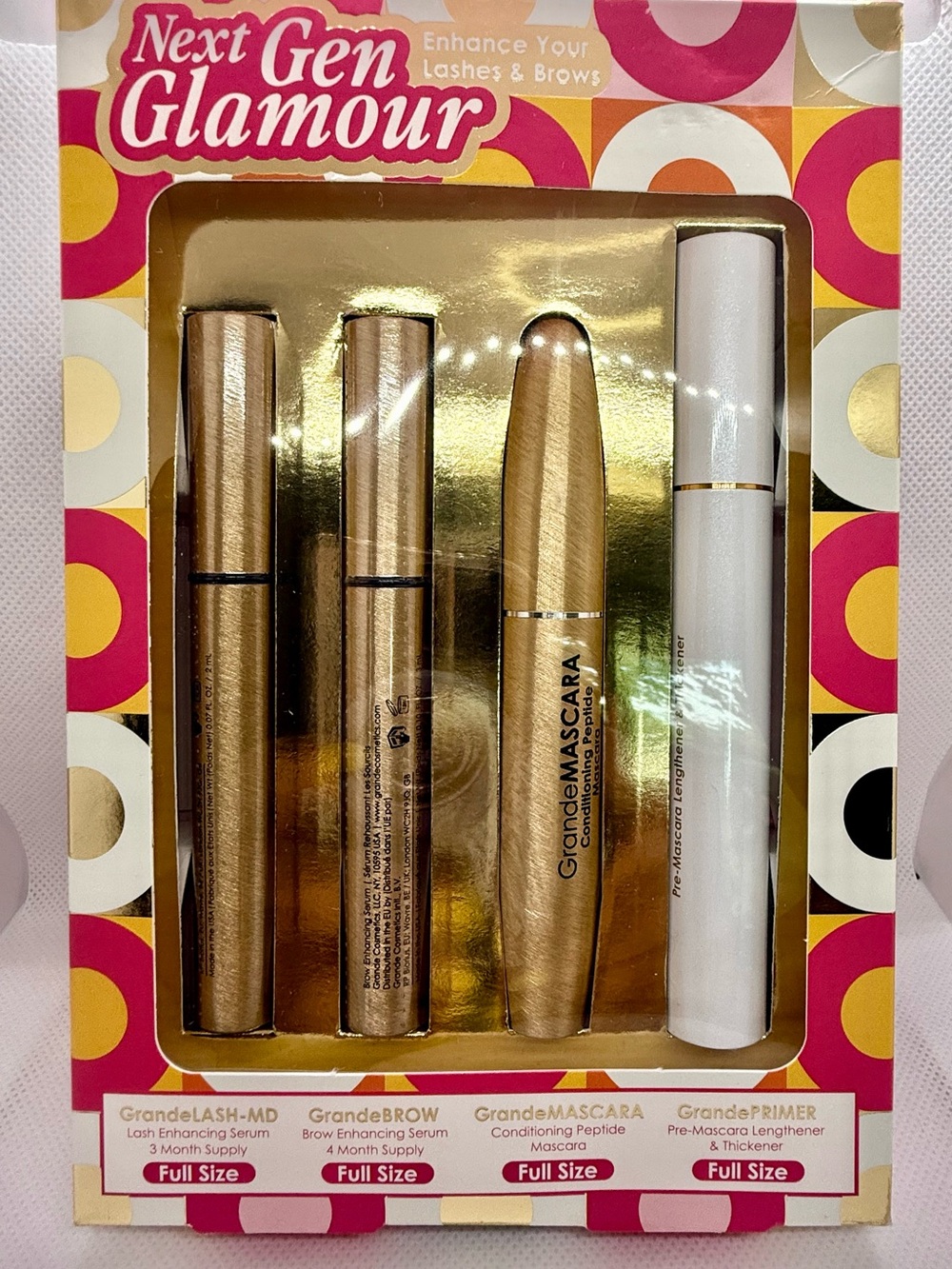 NIB-Next Gen Glamour Grande Full Size Lash & Brow Kit